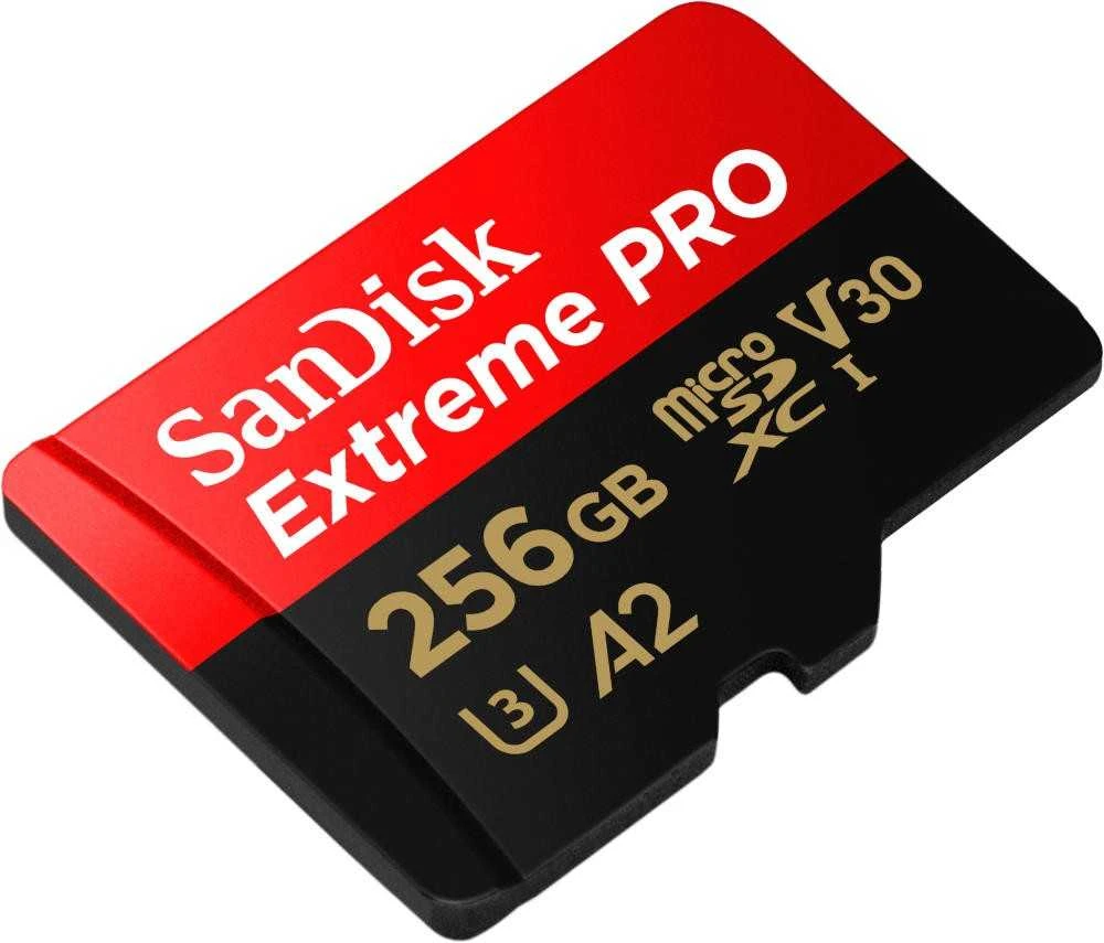 Atminties kortelė SanDisk Extreme PRO microSDXC™ UHS-I CARD, 256 GB