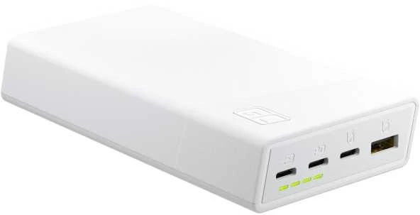 Green Cell Žalias Cell Žalias Cell Power Bank PowerPlay 20000mAh 22.5W - baltas