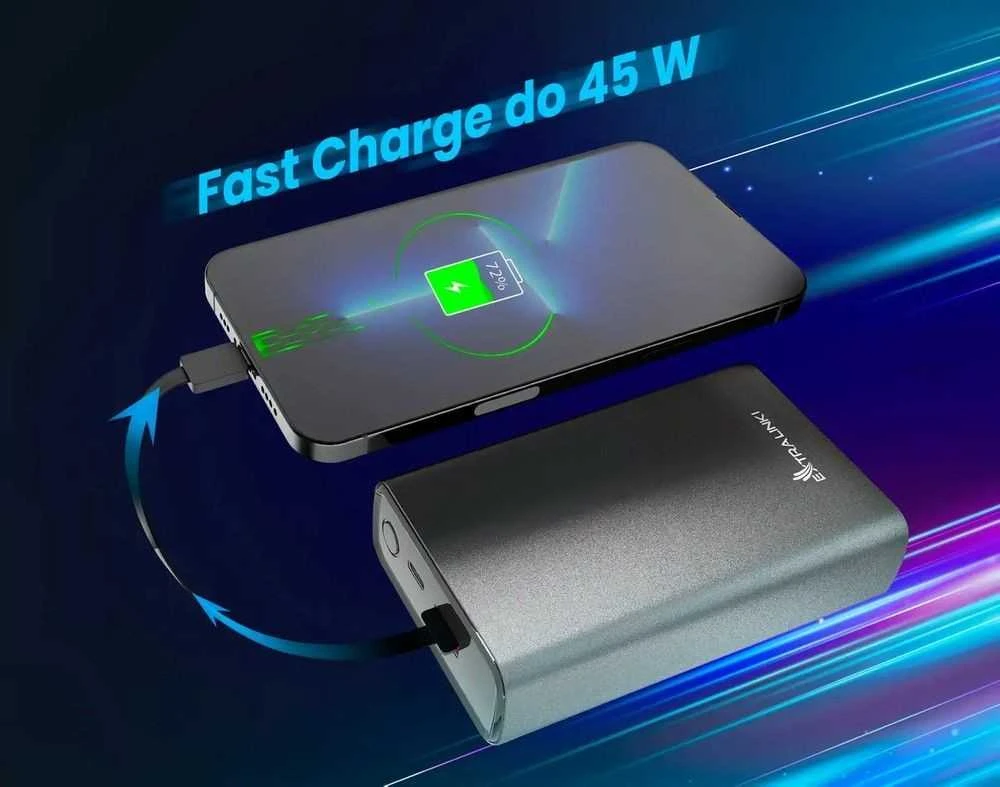Atsarginis maitinimo šaltinis ("Power Bank") Atsarginis maitinimo šaltinis ("Power Bank") ExtraLink EPB-126 20000mAh
