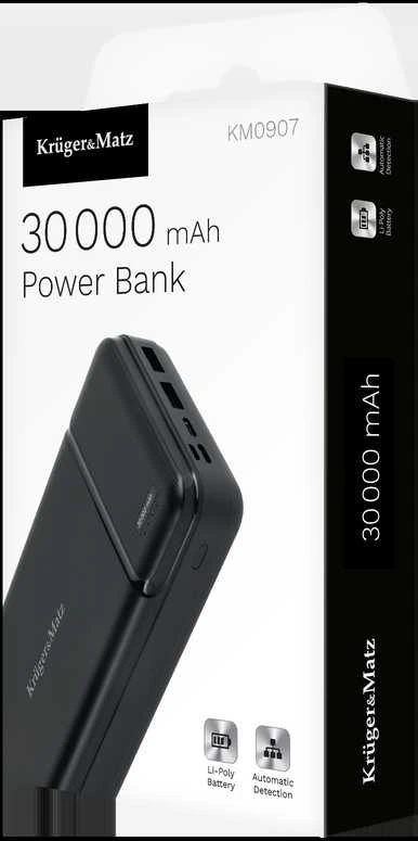 POWER BANK Kruger & Matz 30000mAh Li-pol