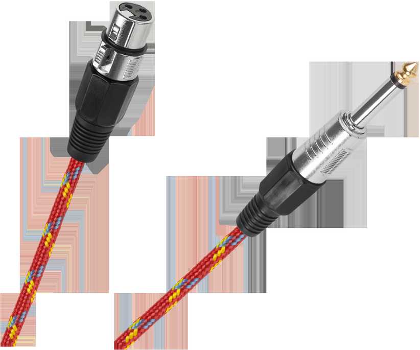 Oem Mikrofono kabelis CANON lizdas-JACK 6.3 mm 5 m