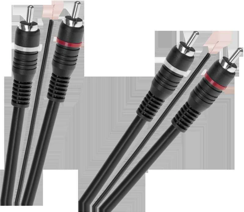 2xRCA kabelis su valdymo laidu