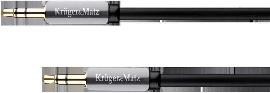 AUX 3.5mm kabelis su metalinėmis jungtimis