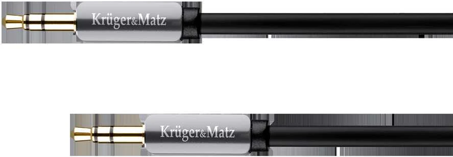 AUX 3.5mm kabelis su metaliniais antgaliais