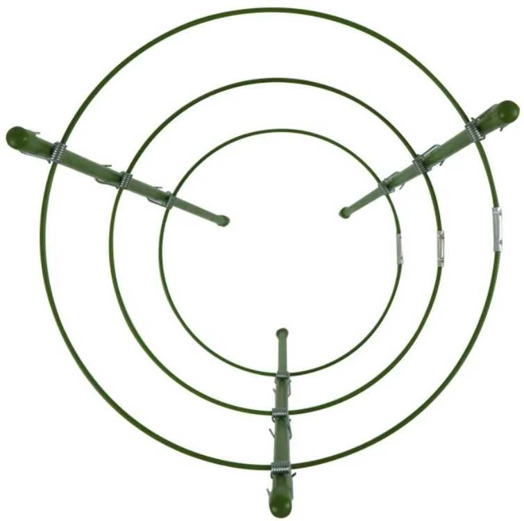Augalų atrama žiedinė 60cm žalia
