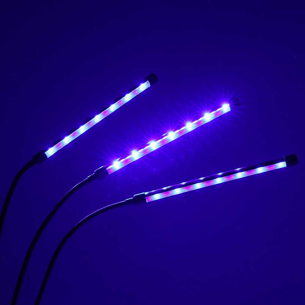 Pakabinamas šviestuvas Ikonka Augalų auginimo LED lempa 10W 15x15x30 cm