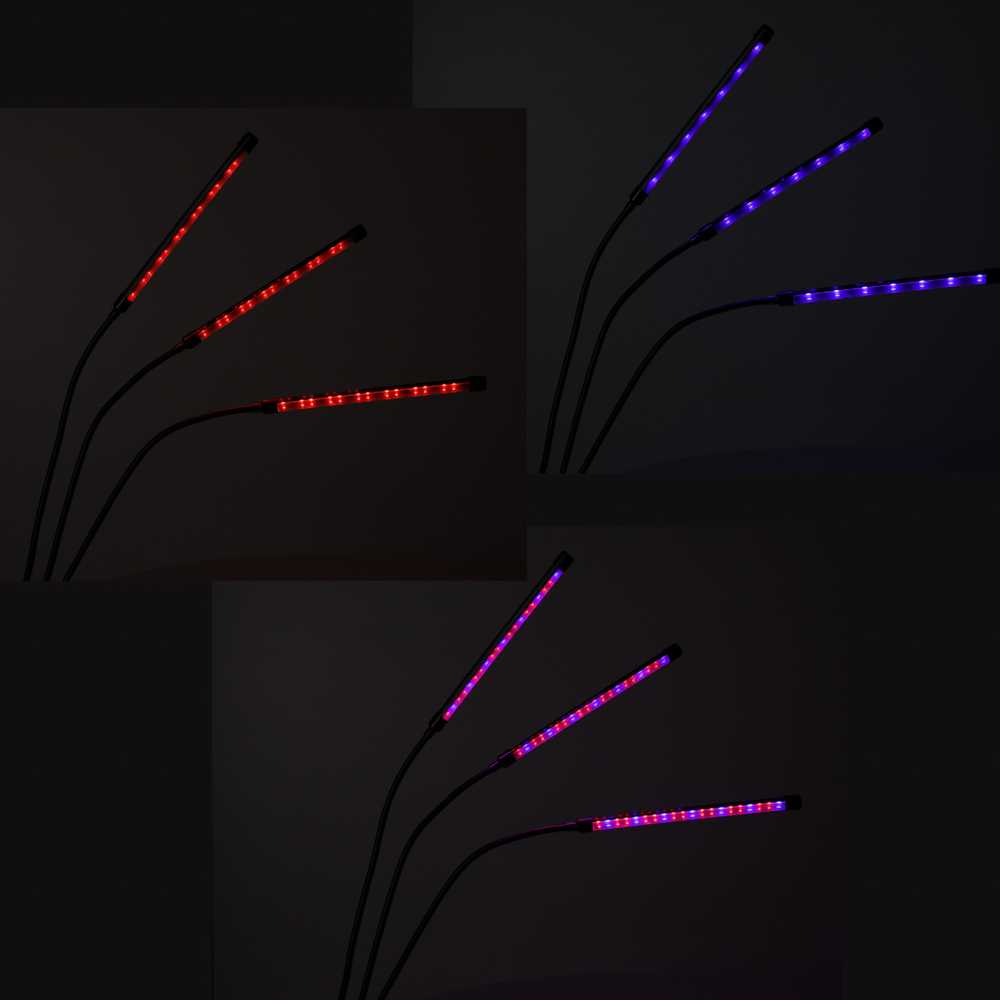 Pakabinamas šviestuvas Ikonka Augalų auginimo LED lempa 10W 15x15x30 cm