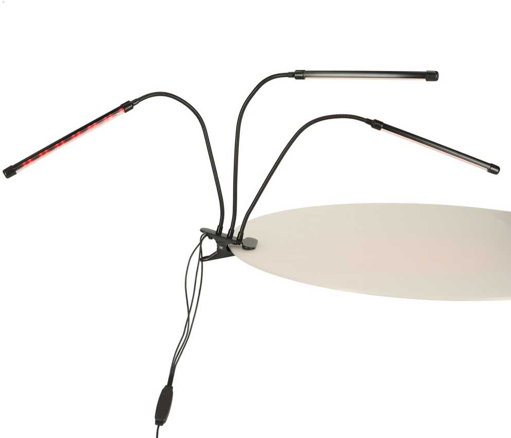Pakabinamas šviestuvas Ikonka Augalų auginimo LED lempa 10W 15x15x30 cm