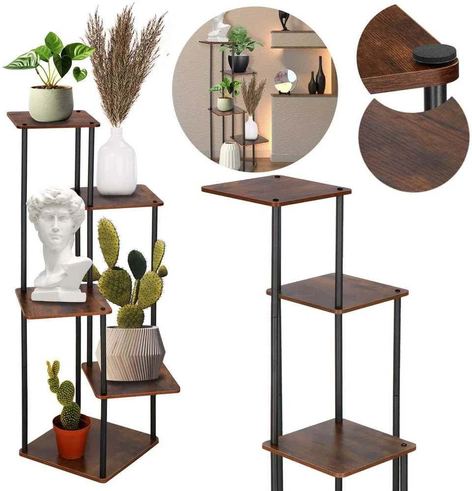 Augalų stovas Springos 5 aukštų, 106 cm