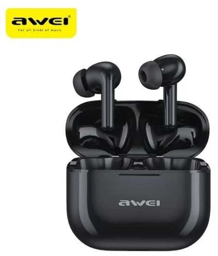 AWEI Bluetooth 5.3 T1 Pro+ Ausinės Docking Station juodos spalvos