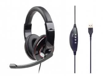 Gembird | MHS-U-001 USB ausinės | su laidu | N/A