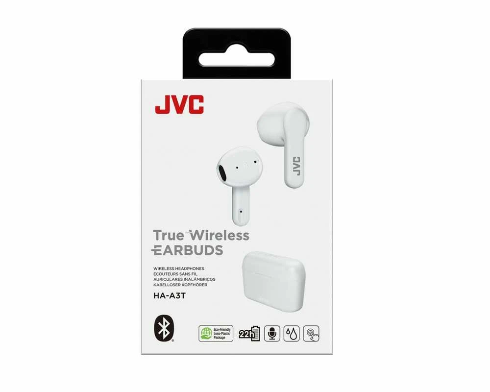JVC EARBUDS HA-A3T Ausinės HAA-3TWU (WIRELESS, IN-EAR, Baltas)