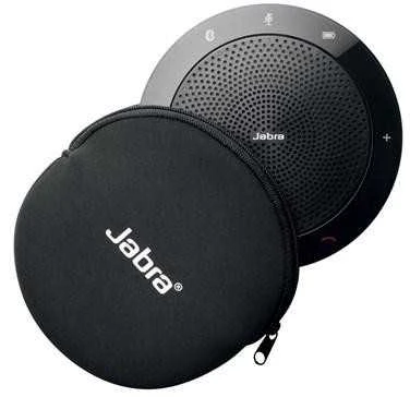 JABRA SPEAK 510 MS garsiakalbis, skirtas UC ir amp; BT USB konferencijos sprendimas 360 laipsnių mikrofono prijungimo ir atkūrimo nutildymo ir garsumo mygtukas