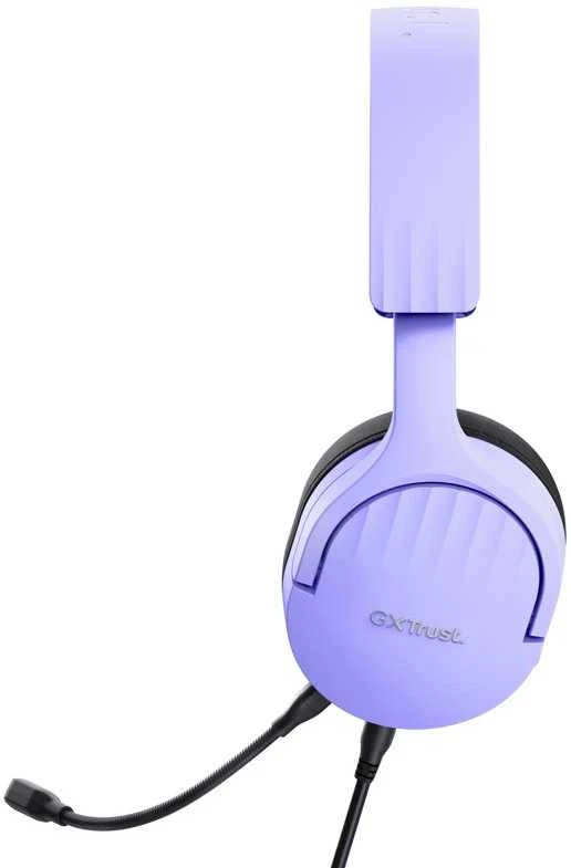 Trust GXT 489P FAYZO Daugiaplatformės žaidimų ausinės (violetinės)