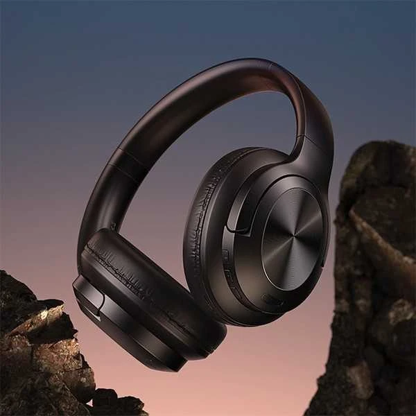 USAMS Bluetooth 5.3 Ausinės US-YH Series juodos spalvos TDLYEJYS01 (USAMS-YH21)
