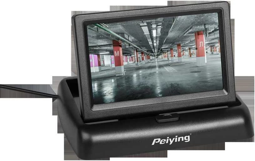 Automagnetola Peiying 4.3" automobilio monitorius