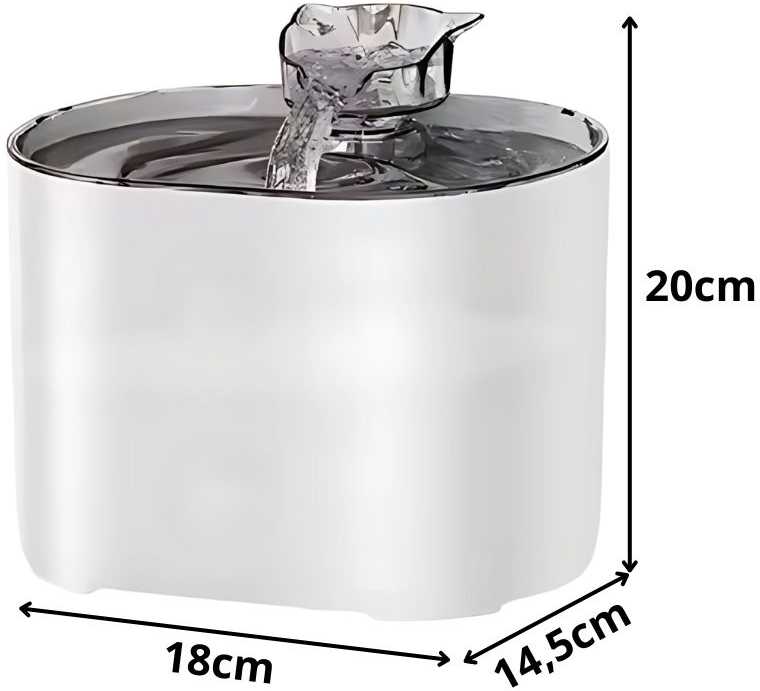 Automatinis dubenėlis su filtru, 2,2L