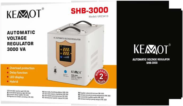 Kintamosios įtampos stabilizatorius KEMOT SHB-3000