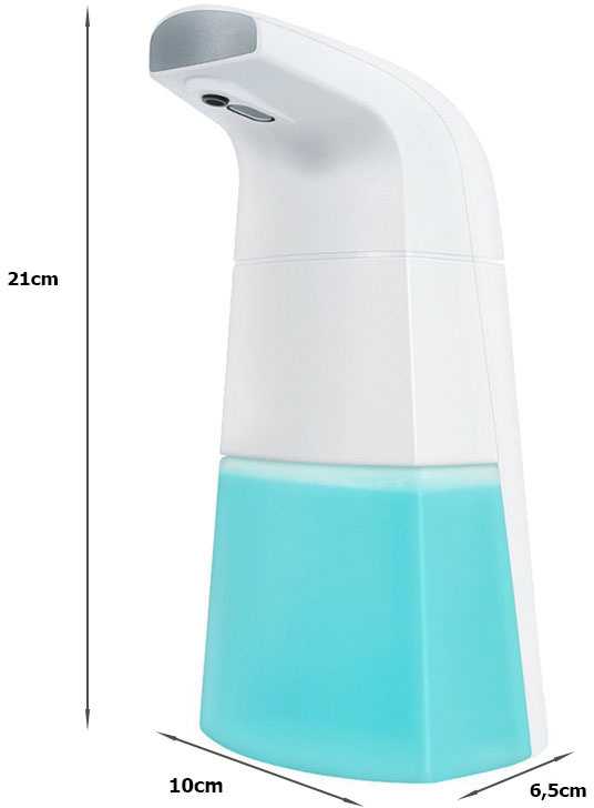 Automatinis muilo dozatorius su judesio jutikliu, 250 ml