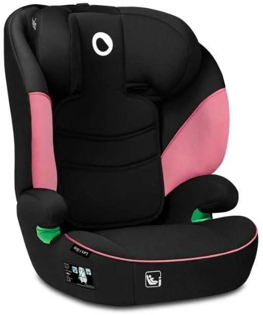 Automobilinė kėdutė Lionelo Lars i-Size, 15 - 36 kg, Rožinė Baby