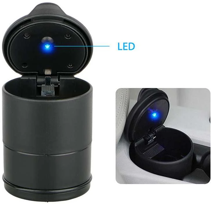 Automobilinė peleninė su LED apšvietimu