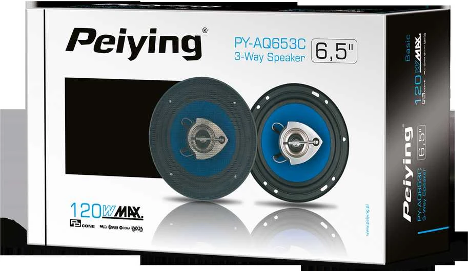 Peiying Automobilio garsiakalbis PY-AQ653C 6.5"
