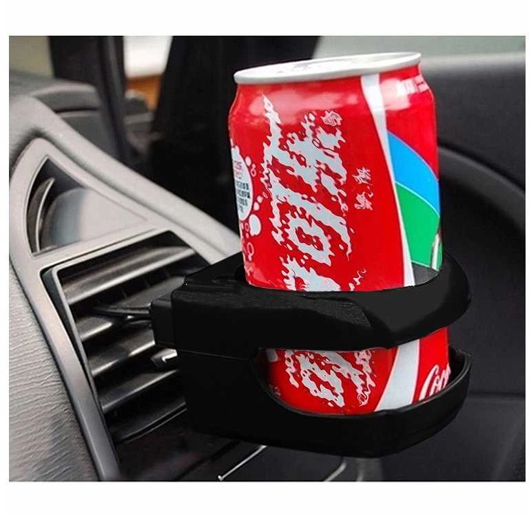 Automobilinis gėrimų laikiklis su reguliuojamais tvirtinimais