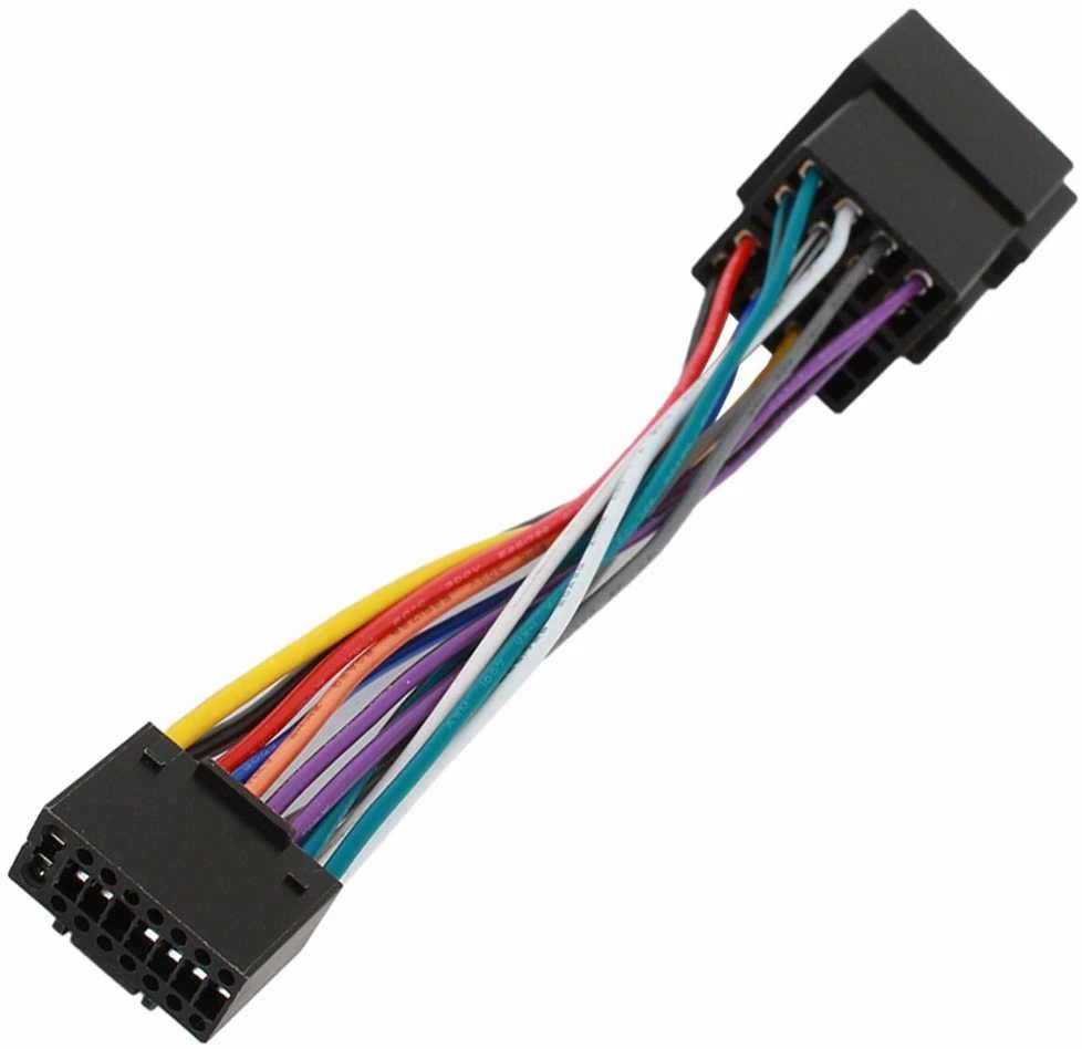 RS7 Automobilinis ISO Adapteris Android 2 DIN Radijui