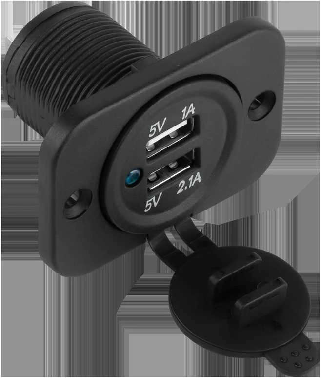 Peiying Montuojamas automobilinis įkroviklis 2xUSB 3100mA E24