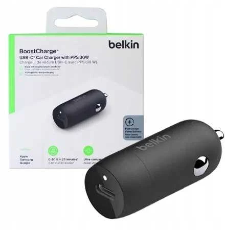 Įkroviklis - Belkin BoostCharge Pro Juodas