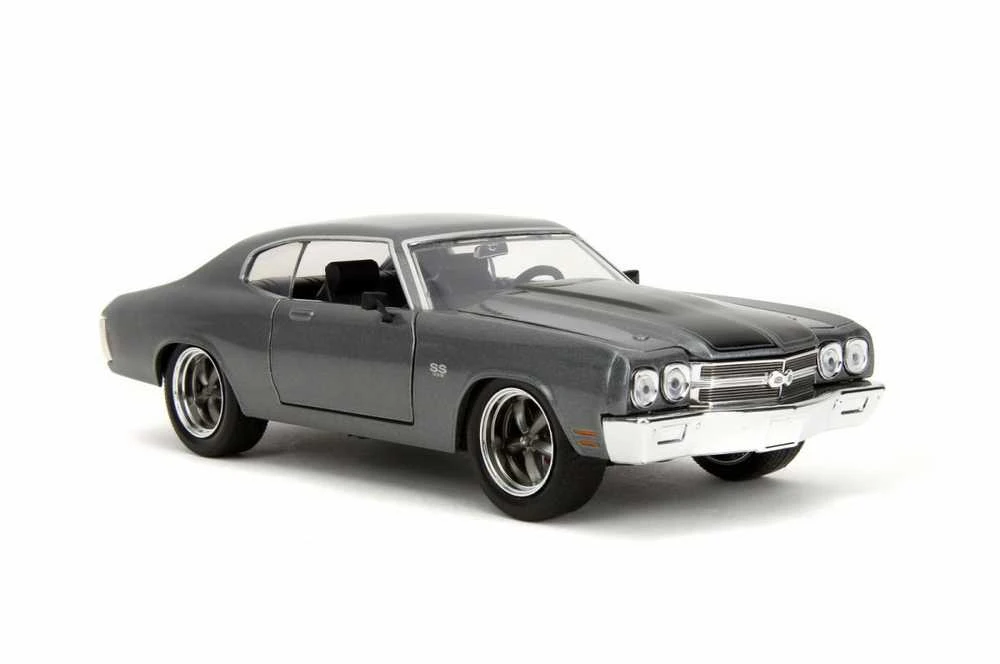 SIB Automobilio modelis 1970 Chevrolet Chevelle SS Jada, pilkas