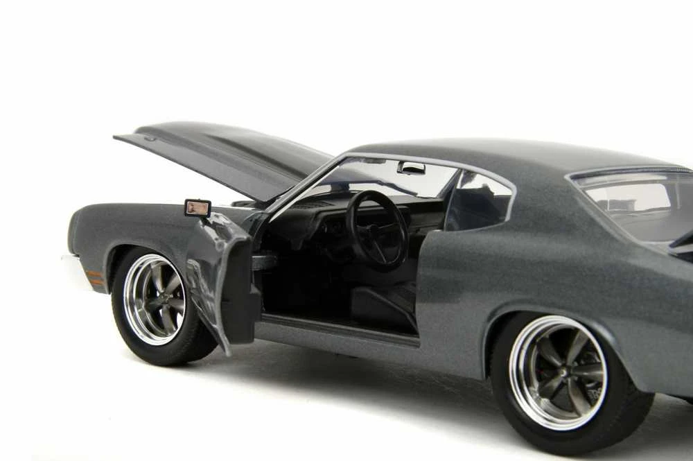 SIB Automobilio modelis 1970 Chevrolet Chevelle SS Jada, pilkas