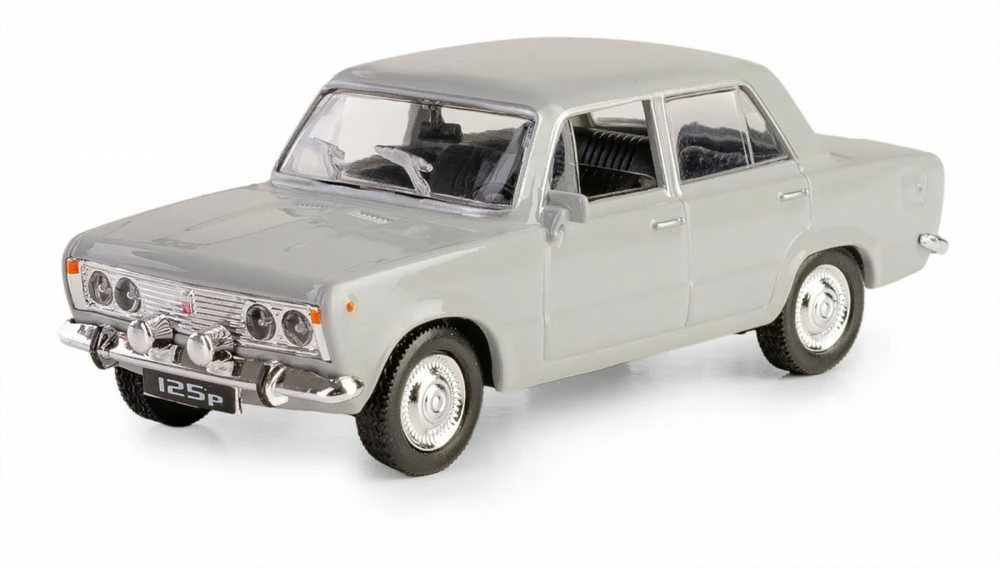 Automobilio modelis Daffi PRL Fiat 125p K-587 15873, pilkas