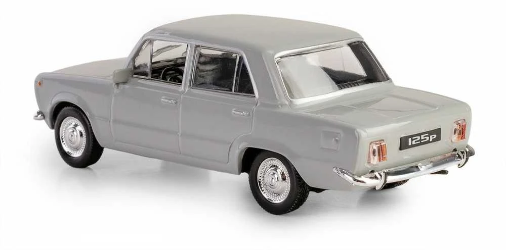 Automobilio modelis Daffi PRL Fiat 125p K-587 15873, pilkas