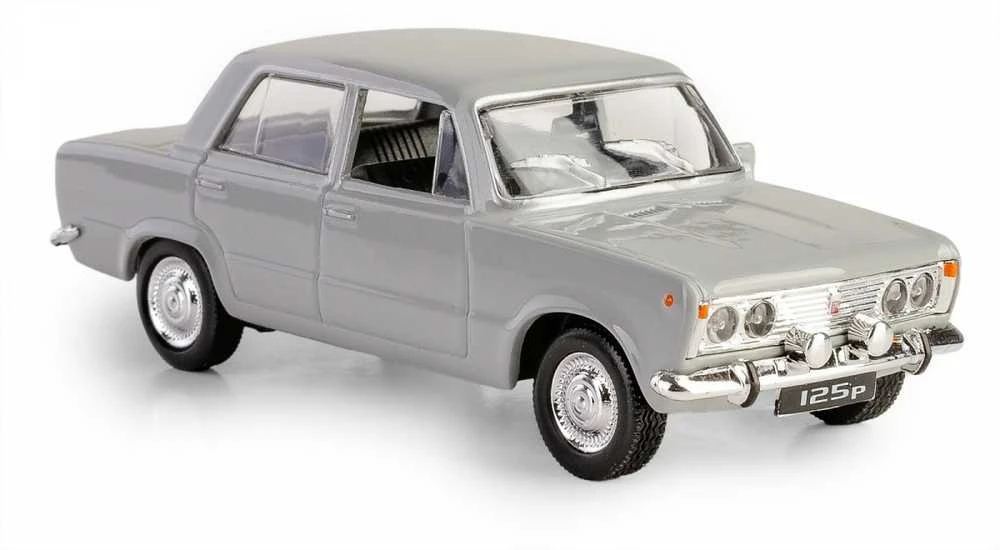Automobilio modelis Daffi PRL Fiat 125p K-587 15873, pilkas