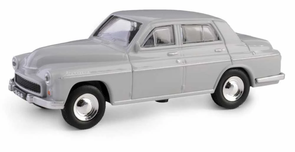 Automobilio modelis Daffi PRL Warszawa 223 K-565 15651, pilkas