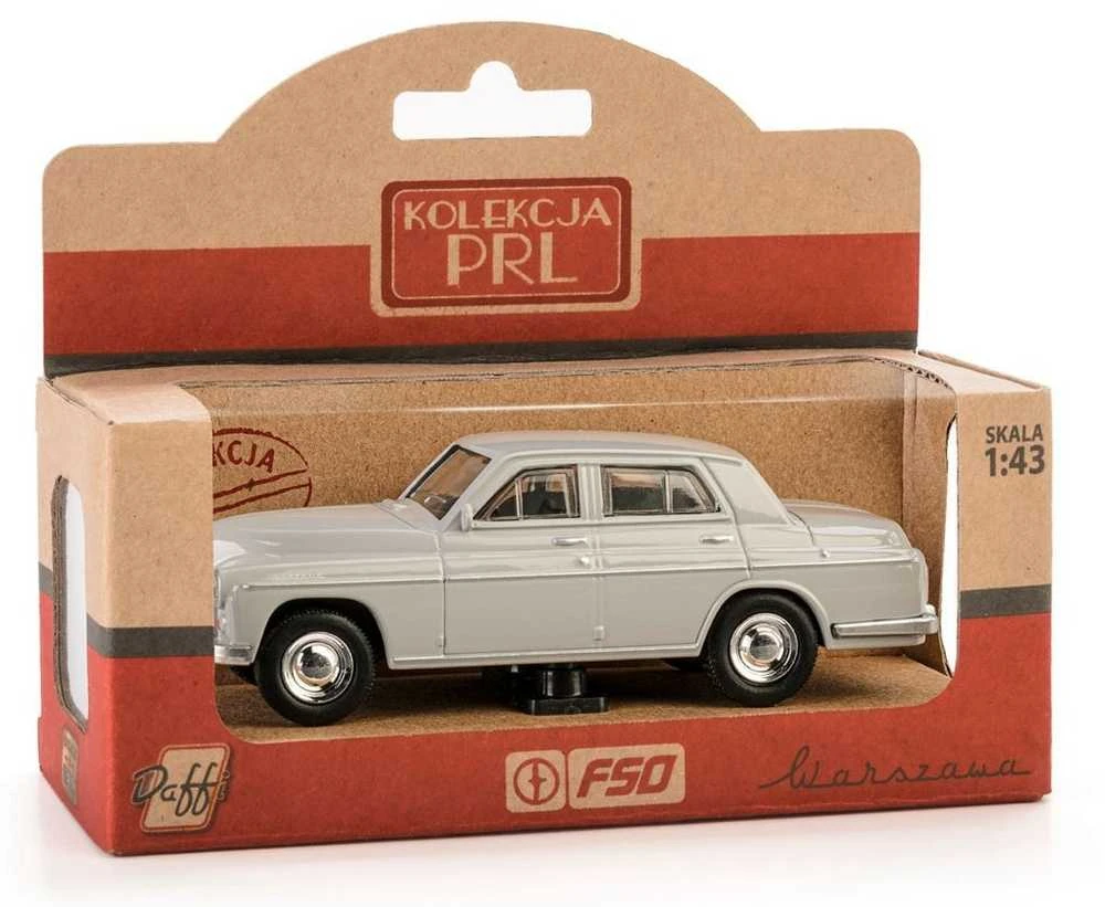 Automobilio modelis Daffi PRL Warszawa 223 K-565 15651, pilkas