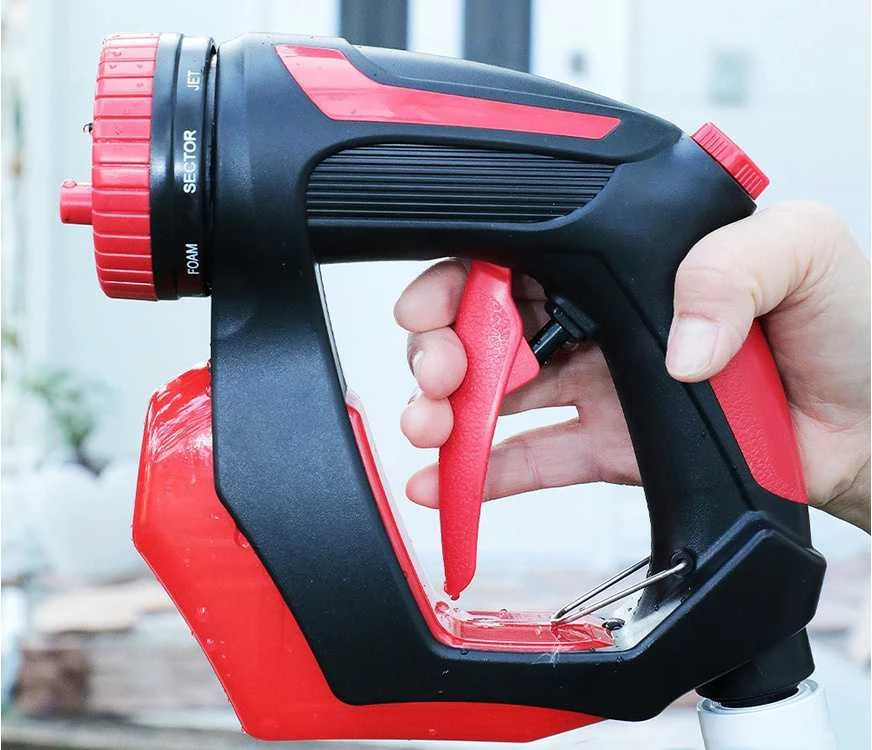 Automobilio plovimo pistoletas su 8 režimais ir skysčio talpa