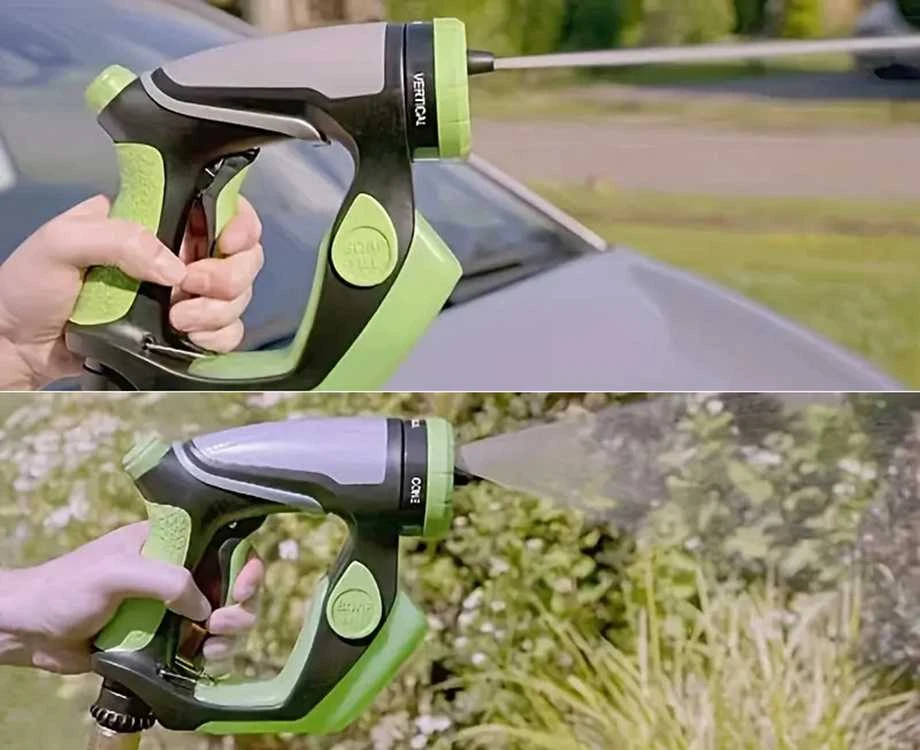 Automobilio plovimo pistoletas su putų purkštuvu ir 4 režimais