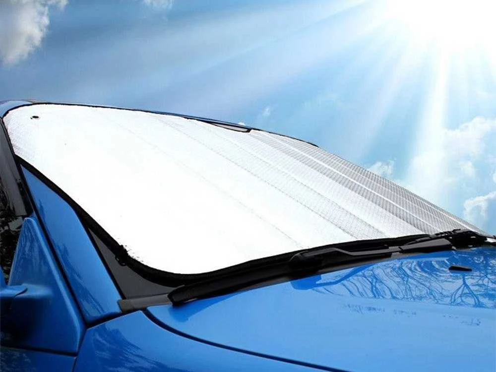 Automobilio priekinio ir galinio stiklo apsauga 130x60 cm