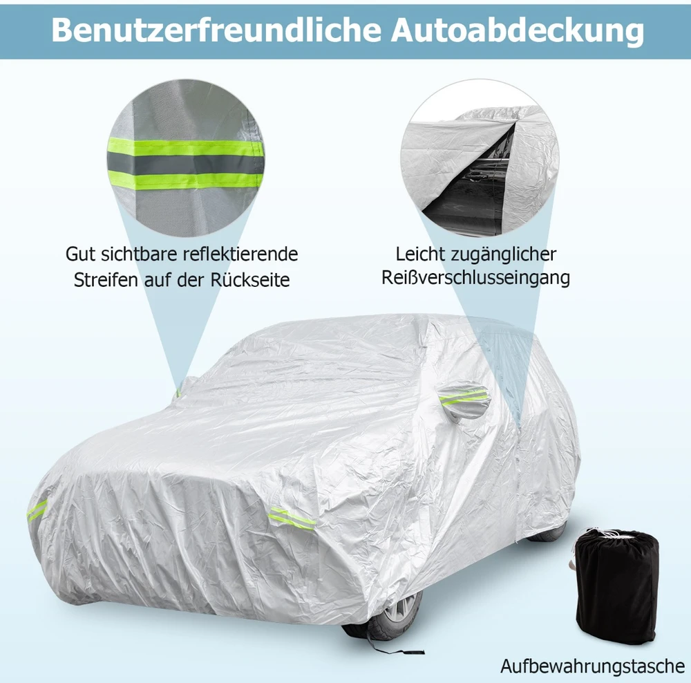 Automobilio uždangalas 516 x 191 x 164 cm