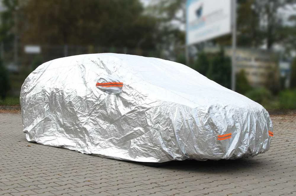 Automobilio uždangalas Amio, sidabro spalvos, M dydis