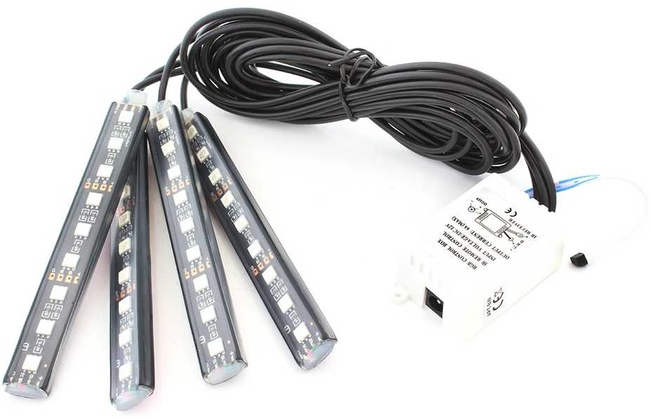 ATL Automobilio vidaus apšvietimo LED rinkinys ZD65A 4x9 RGB
