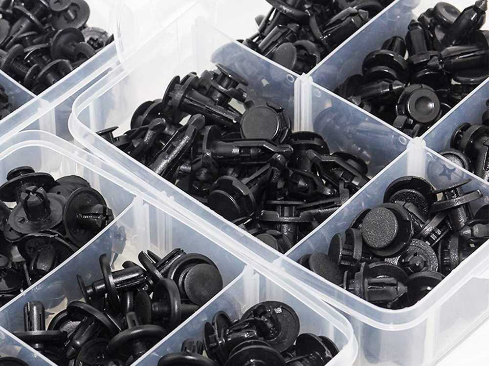 Automobilinis klipsų rinkinys 620 VNT