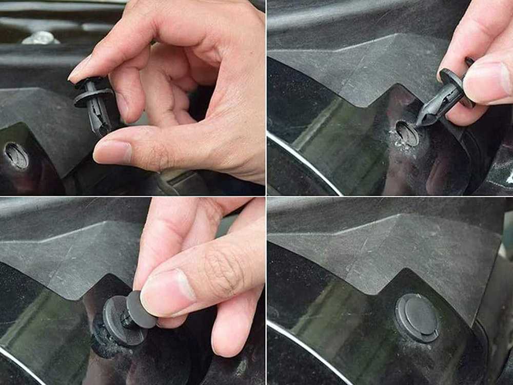 Automobilinis klipsų rinkinys 620 VNT