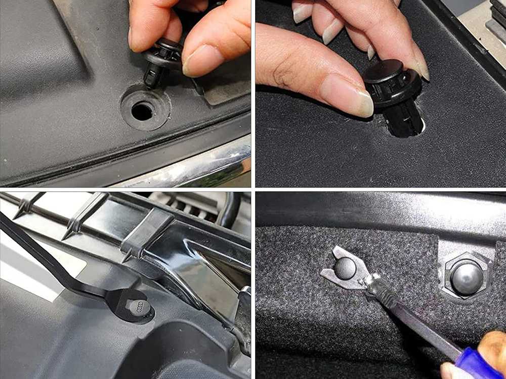 Automobilinis klipsų rinkinys 620 VNT