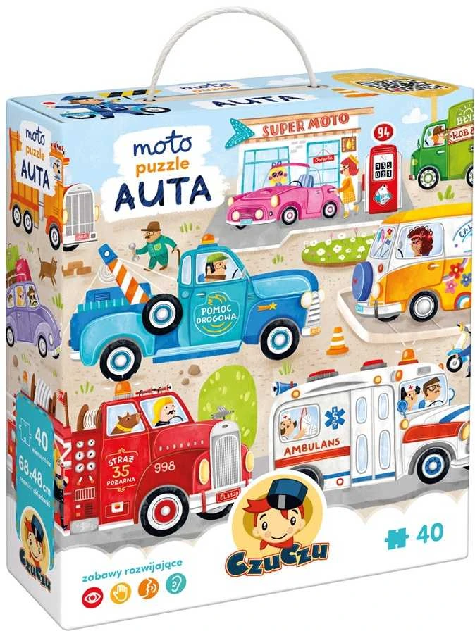 CzuCzu Dėlionė 40 vnt. - Automobiliai