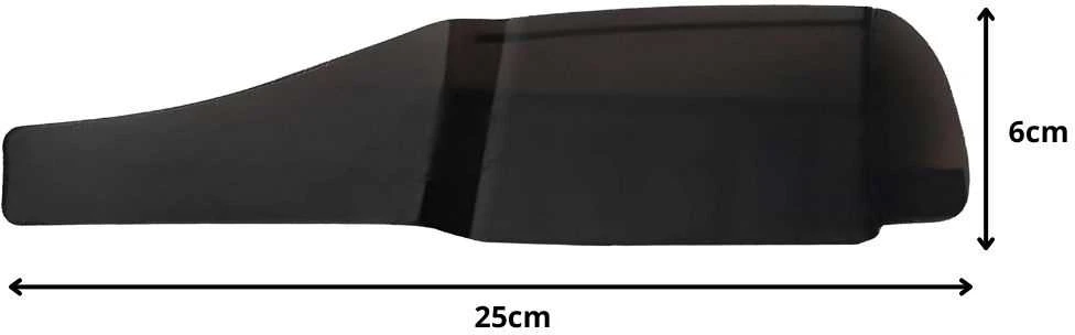 Automobilių veidrodėlių apsauga nuo lietaus, 25x6 cm, 2 vnt.