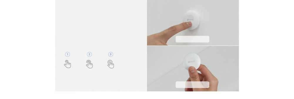 Apsaugos mygtukas/pultelis EZVIZ CS-T3C