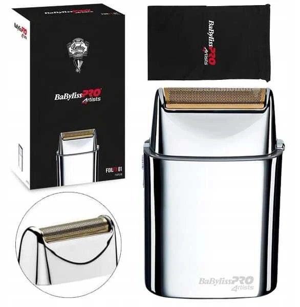 Mobili plaukų skutimo mašinėlė BaByliss PRO Single Foil Metal Shaver FXFS1E, su baterijomis